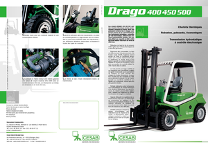 Dieselheftrucks Cesab Drago 400