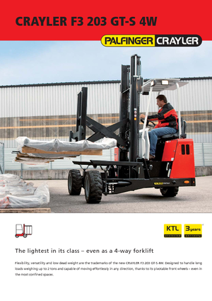 Heftrucks op diesel Palfinger F3 203 GT-S 4W