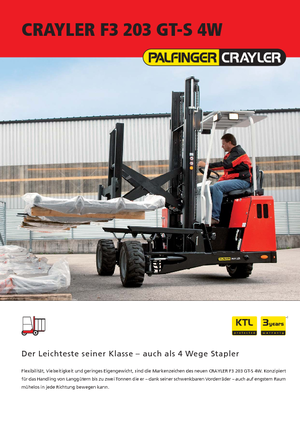 Heftrucks op diesel Palfinger F3 203 GT-S 4W