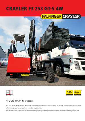 Heftrucks op diesel Palfinger F3 253 GT-S 4 W