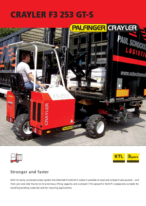 Heftrucks op diesel Palfinger F3 253 GT-S