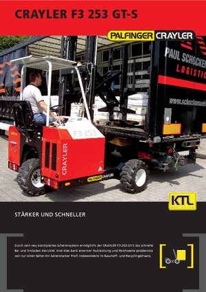 Heftrucks op diesel Palfinger F3 253 GT-S