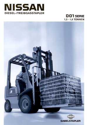 Dieselheftrucks Nissan FD 01 A 18 Q