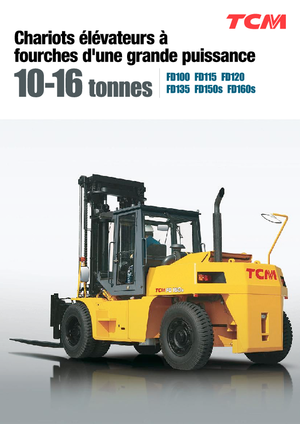 Ruwterrein-heftrucks TCM FD 115-4