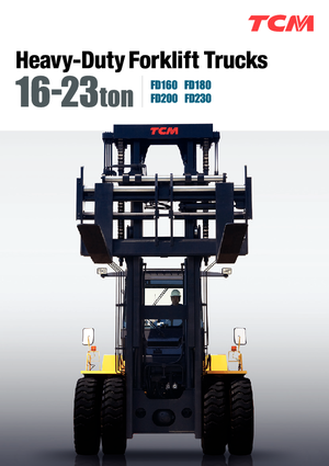 Ruwterrein-heftrucks TCM FD 200-3