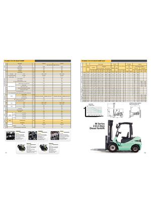 Dieselheftrucks Maximal FD 20 T-M2GF3