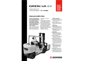 Dieselheftrucks Mitsubishi FD 40 N