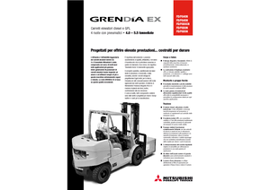 Dieselheftrucks Mitsubishi FD 40 N