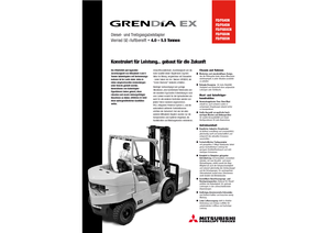 Dieselheftrucks Mitsubishi FD 40 N