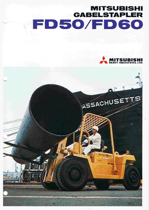 Dieselheftrucks Mitsubishi FD 50 CT