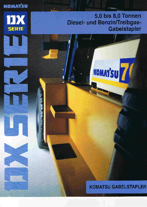 Dieselheftrucks Komatsu FD 60 H 6