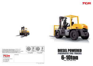 Dieselheftrucks TCM FD 100-2