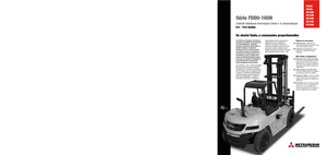 Dieselheftrucks Mitsubishi FD100N