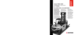 Dieselheftrucks Mitsubishi FD100N