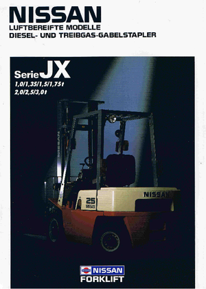 Dieselheftrucks Nissan FJ 01 A 18 U