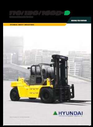 Dieselheftrucks Hyundai 130D-9