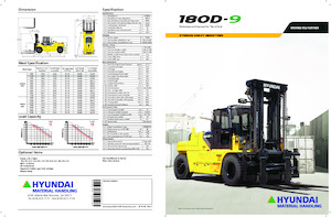 Dieselheftrucks Hyundai 180D-9