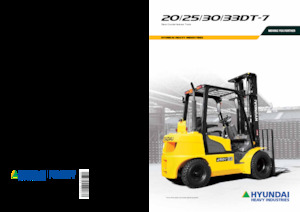 Dieselheftrucks Hyundai 20DT-7
