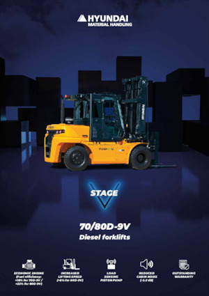 Dieselheftrucks Hyundai 70D-9V