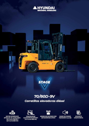Dieselheftrucks Hyundai 70D-9V