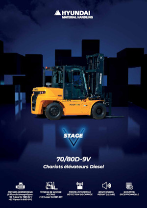 Dieselheftrucks Hyundai 70D-9V