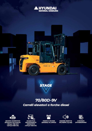 Dieselheftrucks Hyundai 70D-9V