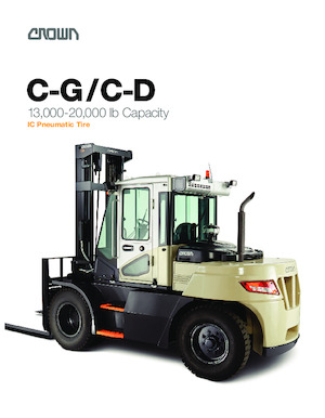 Dieselheftrucks Crown CD90S-7