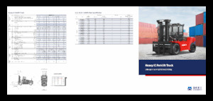 Dieselheftrucks Sinomach CPCD160