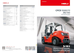 Dieselheftrucks Heli CPCD100