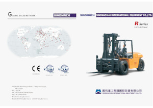 Dieselheftrucks Sinomach CPCD80