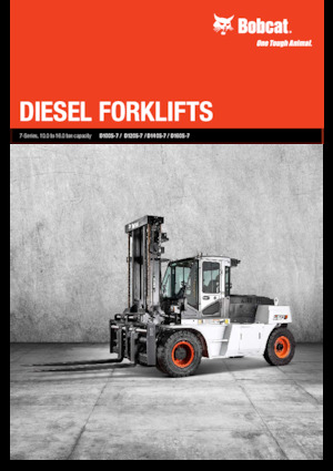 Dieselheftrucks Bobcat D160S-7