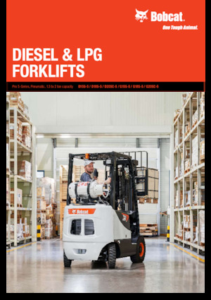 Dieselheftrucks Bobcat D20SC-5