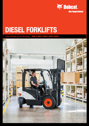 Dieselheftrucks Bobcat D25S-7