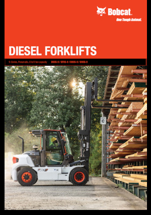 Dieselheftrucks Bobcat D60S-9