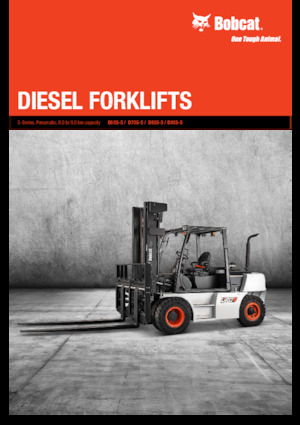 Dieselheftrucks Bobcat D60S-5 