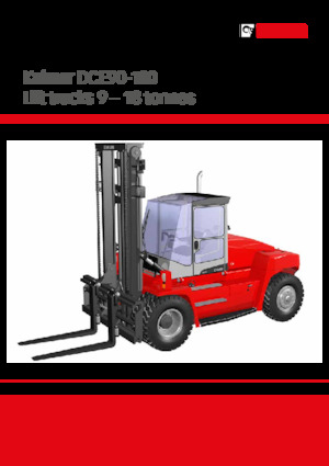 Dieselheftrucks Kalmar DCE 160-9