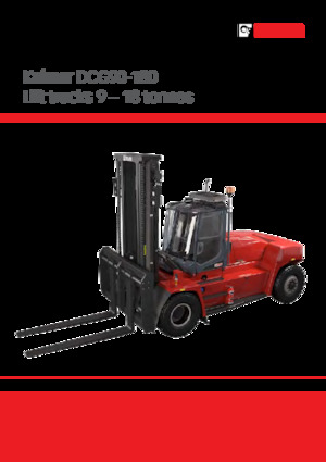 Dieselheftrucks Kalmar DCG 127-6