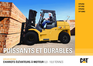 Dieselheftrucks Caterpillar DP70N3