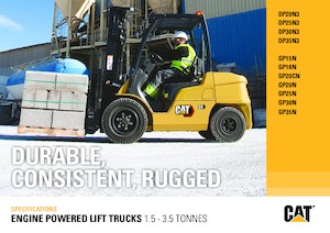 Dieselheftrucks Caterpillar DP25N3