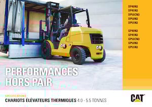 Dieselheftrucks Caterpillar DP40N3