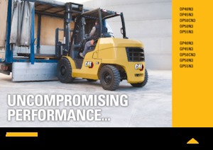 Dieselheftrucks Caterpillar DP55N3