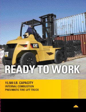 Dieselheftrucks Caterpillar DP70N1