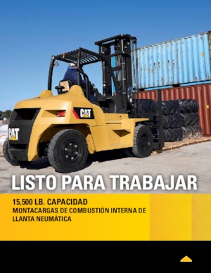 Dieselheftrucks Caterpillar DP70N1