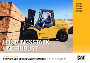 Dieselheftrucks Caterpillar DP70N3