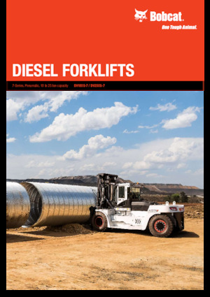 Dieselheftrucks Bobcat DV250S-7