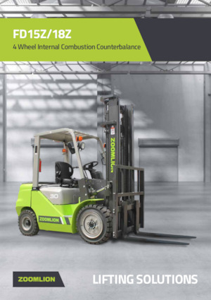 Dieselheftrucks Zoomlion FD15Z