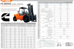 Dieselheftrucks OCTANE FD50