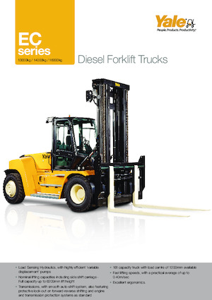 Dieselheftrucks Yale GDP 160EC12