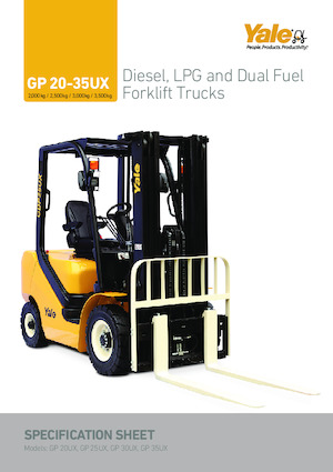Dieselheftrucks Yale GP20UX