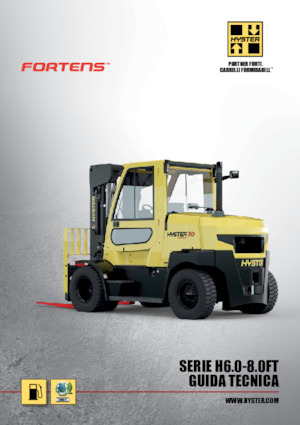 Dieselheftrucks Hyster H7.0FTS 9